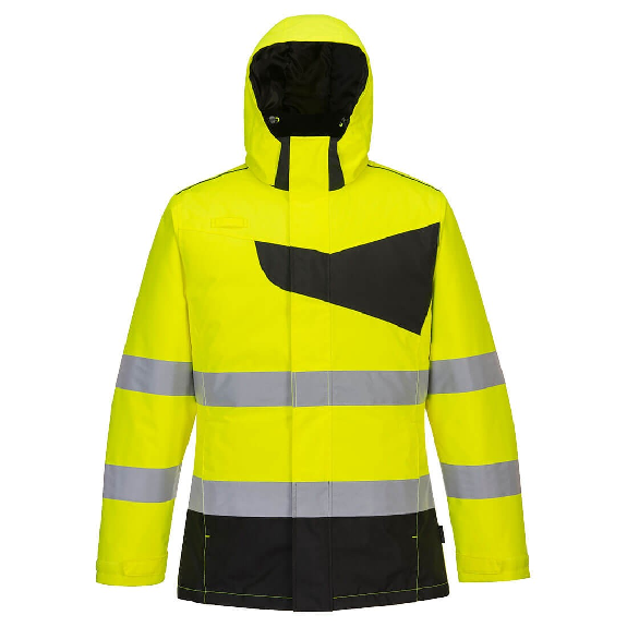 Portwest - Parka chaude Hiver haute visibilité PW2-Lire la description