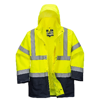 Portwest - Parka Essential 5 en 1 bicolore HV - S766-Lire la description