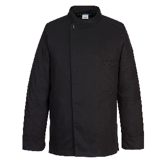 Portwest - Veste de Chef manches longues confortable et déperlant-Lire la description