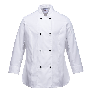 Portwest - Veste de cuisine manches longues Rachel Femme - C837-Lire la description