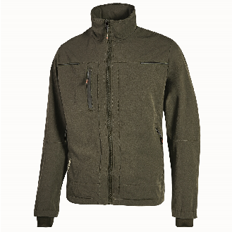 U-Power - Veste de travail vert foncé PLUTON-Lire la description