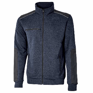 U-Power - Sweat-shirt bleu foncé zippé SNUG-Lire la description