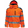 U-Power - Parka imperméable orange haute visibilité DEFENDER U-Power - Parka imperméable orange haute visibilité DEFENDER