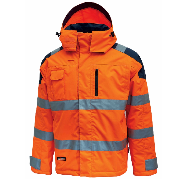 U-Power - Parka imperméable orange haute visibilité DEFENDER U-Power - Parka imperméable orange haute visibilité DEFENDER-Lire la description