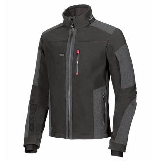 U-Power - Veste Softshell noire Stretch RALLY-Lire la description