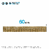 Courroie plate agrafable CP3-60-1000