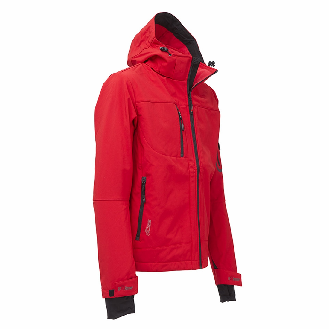 U-Power - Veste Softshell rouge Stretch METROPOLIS-Lire la description
