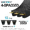 Courroie multibrins lisse 4-SPA3350