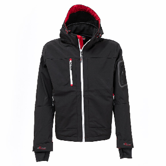 U-Power - Veste Softshell noire Stretch METROPOLIS-Lire la description