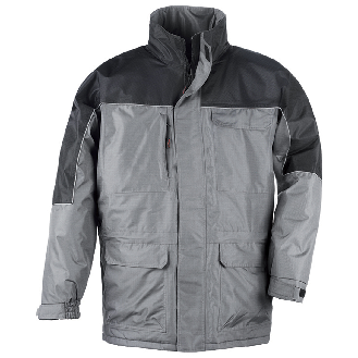 Coverguard - Parka thermique gris noir RIPSTOP-Lire la description