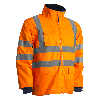 Coverguard - Parka HV 4 en 1 orange bleu marine KANATA