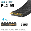 Courroie poly-v 2195 mm Courroie poly-v 2195 mm