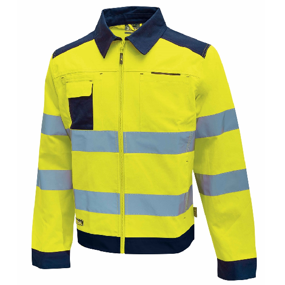 U-Power - Veste jaune haute visibilité GLARE U-Power - Veste jaune haute visibilité GLARE-Lire la description