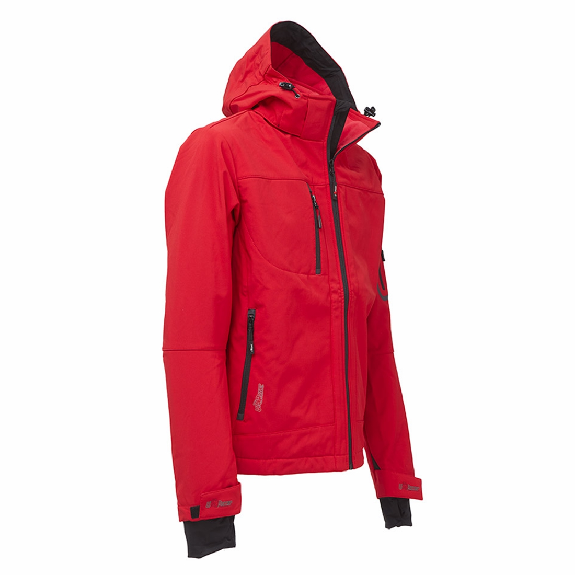 U-Power - Veste Softshell rouge Stretch METROPOLIS-Lire la description