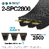 Courroie multibrins lisse 2-SPC2800