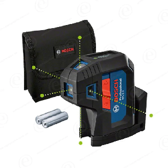 Niveau laser points BOSCH GPL5-G-Lire la description