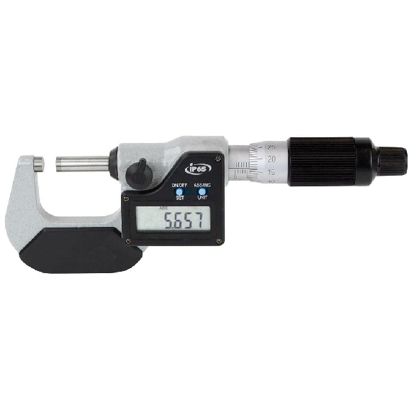Micromètre digital étanche IP65, Capacité: 25-50 mm Micromètre digital étanche IP65, Capacité: 25-50 mm-Lire la description