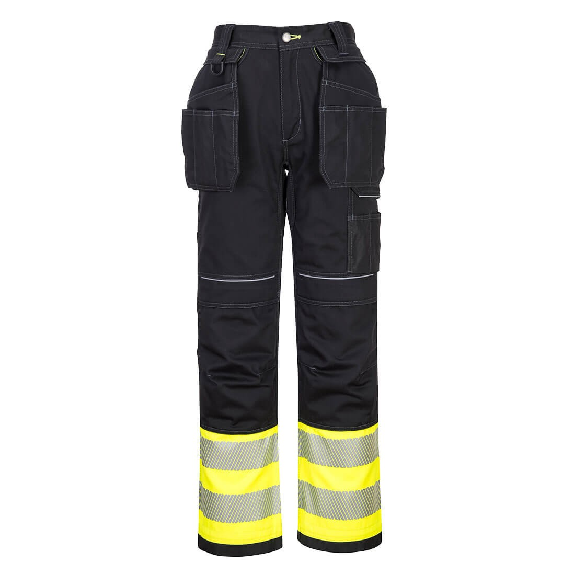 Portwest - Pantalon de travail holster haute visibilité de Classe 1 PW3-Lire la description