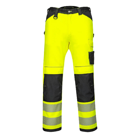 Portwest - Pantalon de travail extensible léger haute visibilité PW3 Portwest - Pantalon de travail extensible léger haute visibilité PW3-Lire la description