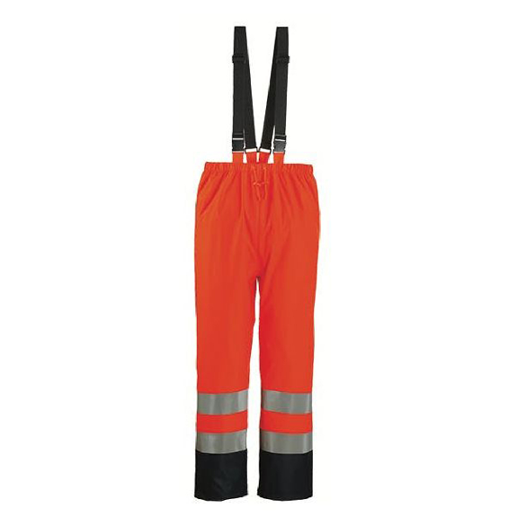 Coverguard - Pantalon HV orange bleu marine en PU HARBOR classe 2 Coverguard - Pantalon HV orange bleu marine en PU HARBOR classe 2-Lire la description