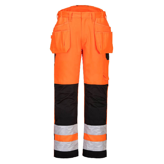 Portwest - Pantalon de travail holster haute visibilité PW2 Portwest - Pantalon de travail holster haute visibilité PW2-Lire la description