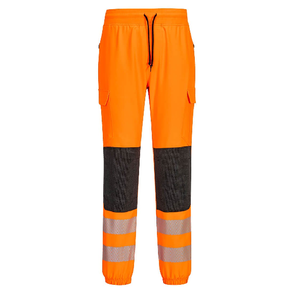 Portwest - Pantalon de travail confortable haute visibilité Flexi classe 2 KX3 Portwest - Pantalon de travail confortable haute visibilité Flexi classe 2 KX3-Lire la description