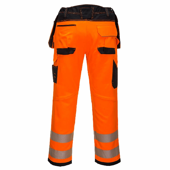 Portwest - Pantalon de travail holster Stretch haute visibilité PW3-Lire la description