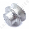 Poulie trapézoïdale aluminium moyeu plein SPA40/1ALU