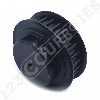 Poulie dentée moyeu plein PD5M28-9