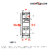 Poulie trapézoïdale moyeu amovible SPB280/3MA