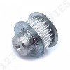 Poulie dentée moyeu plein PD3M22-9