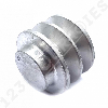 Poulie trapézoïdale aluminium moyeu plein SPZ40/2ALU