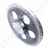 Poulie trapézoïdale aluminium moyeu plein SPZ200/1ALU