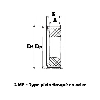 Poulie dentée moyeu amovible PD8M22-30MA