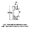 Poulie dentée moyeu amovible PD5M90-15MA