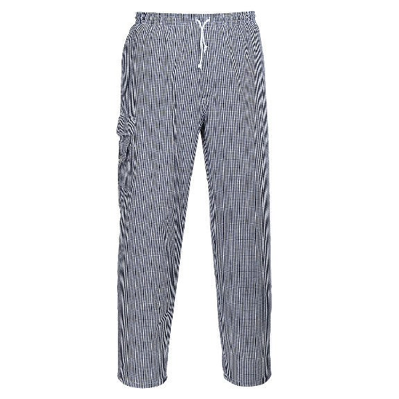 Portwest - Pantalon de cuisine Homme Chester - C078 Portwest - Pantalon de cuisine Homme Chester - C078-Lire la description