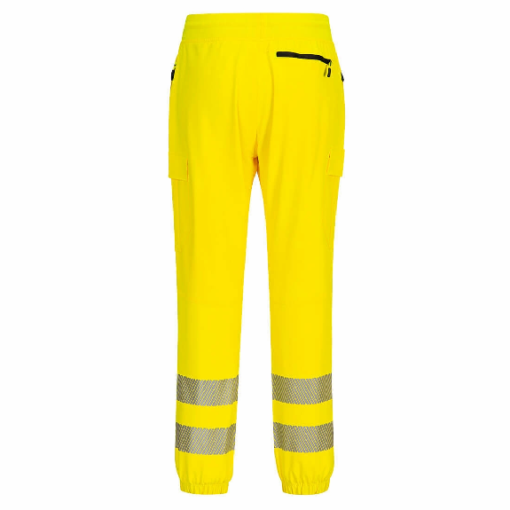 Portwest - Pantalon de travail confortable haute visibilité Flexi classe 2 KX3-Lire la description