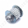 Poulie dentée moyeu plein PD3M22-15