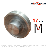 Poulie trapézoïdale aluminium moyeu plein SPB85/1ALU