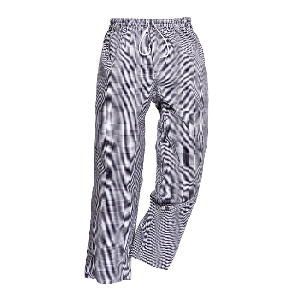 Carbonn - Pantalon de cuisine pied de poule - Femme & Homme Carbonn - Pantalon de cuisine pied de poule - Femme & Homme-Lire la description