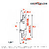 Poulie trapézoïdale diamétre variable PVAR138/A/1MA