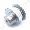 Poulie dentée moyeu plein PD3M21-9