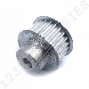 Poulie dentée moyeu plein PD3M24-9