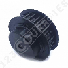 Poulie dentée moyeu plein PD5M24-9
