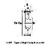 Poulie dentée moyeu amovible PDH10040MA