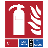 Panneau signalétique pour extincteur Eau + Additif  Classe AB