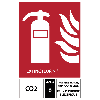 Panneau signalétique pour extincteur CO2 Classe B Panneau signalétique pour extincteur CO2 Classe B