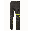 U-Power - Pantalon de travail Slim Fit noir ATOM
