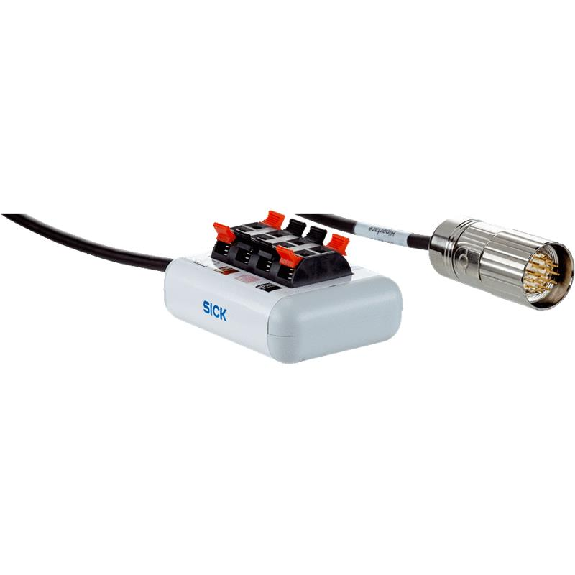 Connecteur femelle, bornier, 8 pôles, droit /M23, 17 pôles, droit Connecteur femelle, bornier, 8 pôles, droit /M23, 17 pôles, droit-Lire la description