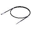 M08 Fem Droit 6p; Câble PVC 6x0.14 Gris 15m